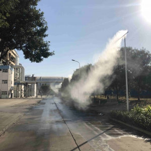 邢台国泰发电厂内运输喷雾抑尘装置
