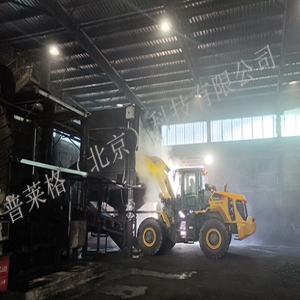 海城众合矿选料棚干雾抑尘设备